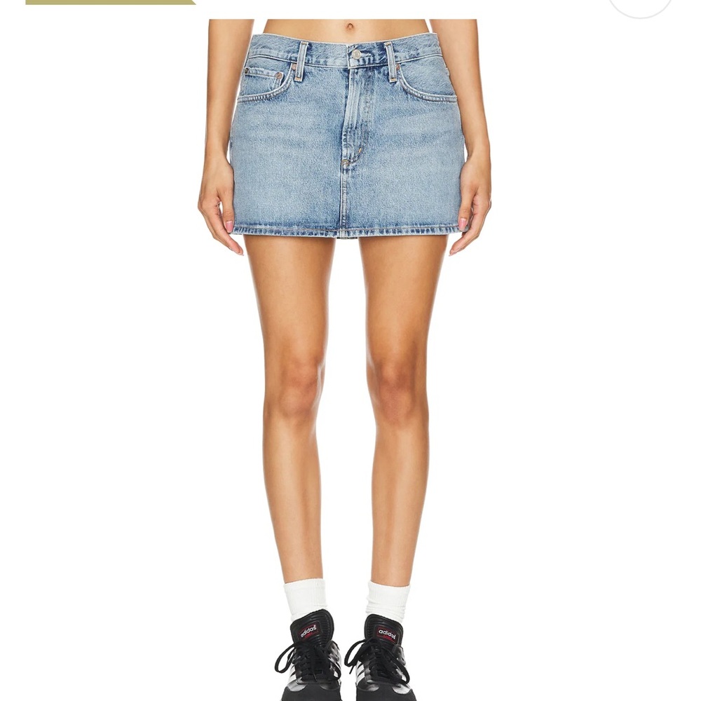Agolde mini skirt in force